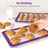 U-Taste 446ºF Heat Resistant Macaron Silicone Baking Mat, Non Stick Reusable Cookies Pastry Sheet Liner with Edge Enhancement Circle Measurement f...