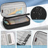 FINPAC Pencil Case, Large Capacity Pencil Box, Pen Pouch Stationery Storage Organizer for Women Men, Pen Supply Case for Office Seniors, Don't Tou...