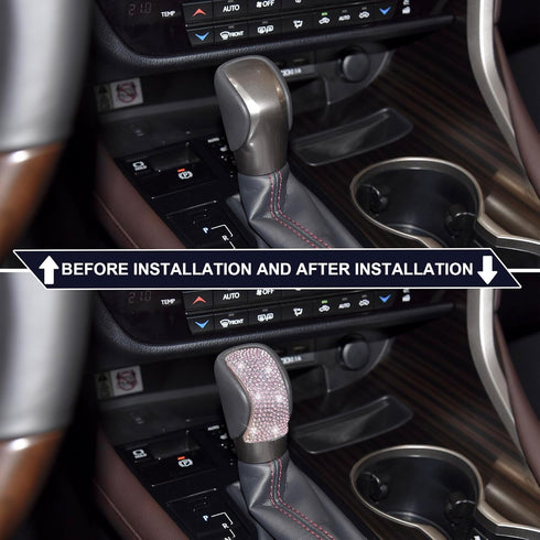Shifter Gear Lever Accessories Compatible with Lexus 2016-2018 ES 2015-2022 NX 2016-2022 RX 2014-2022 is 2015-2022 RC 2016-2022 GS 2020-2022 GX-46...
