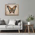 Posterizer 1 pcs- Beautiful butterfly in a rustic brown background-Art for Animal Lovers- Gift for Men Women Entrepreneur Teens-decor for Bedroom,...