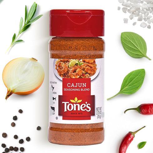 Tone's Cajun Seasoning Blend, 2.75 Ounce...