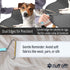 Pet Hair Remover - Deep Cleaning Brush for Dog and Cat Hair - Ergonomic Handle Design - Efficient Lint Roller for Furniture, Couch, Car, Carpet, P...