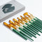 ARTIFY 2023 New Paint Brush Set, 15 Pcs Paint Brush Set for Acrylic Watercolor Oil and Gouache Painting - Green & White...