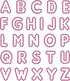 Rhinestone Genie Font-Rounded 1.5" Magnetic Rhinestone Template, Black...
