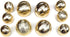 Dome Matte Gold Buttons Sets for Dress, Suit & Blazers 10 Pc....