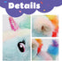 Cuteoy Walking Rainbow Unicorn Stuffed Animal Talking Wagging Nodding Educational Plush Toy Electric Interactive Animated Plushies for Girls Boys ...
