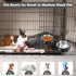 Crate Water Bowl No Spill, 2 Pack Hanging Dog Bowls for Kennel, Kennel Water Bowls Mountable, Dog Food Bowls for Crates, Large Stainless Steel Pet...