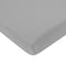 TL Care 100% Natural Organic Cotton Jersey Knit Fitted Portable/Mini-Crib Sheet, Gray, Soft Breathable, for Boys and Girls...