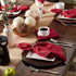 DII Variegated Tabletop Collection, Napkin Set, 20x20, Tango Red, 6 Piece...