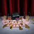 24 Pieces Dollhouse Musical Instruments Miniature Violin Piano Trumpet Saxophone Electric Guitar Tiny Instruments Set for Mini House Musical Room ...