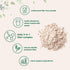 Organic Soluble Prebiotics Fiber Supplement (Inulin, Acacia, Psyllium Husk), 2 Pounds, 3 in 1 Fiber Formula, Daily Fiber, Unflavored, for Digestiv...