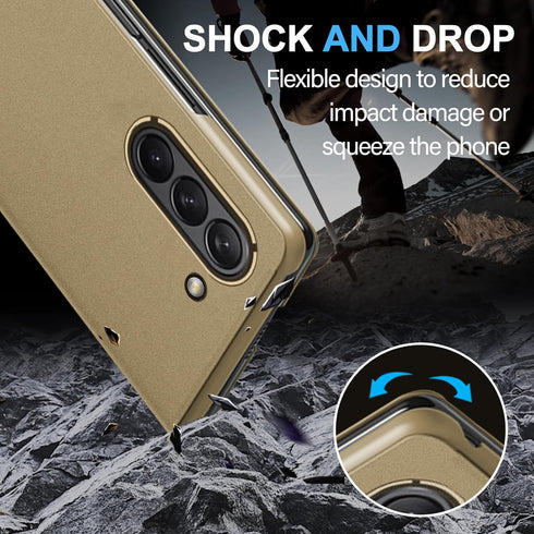 Z Fold 6 Case for Samsung Galaxy Z Fold 6 Phone Case, Clear View Mirror Flip Case with Kickstand, Cover for Samsung Z Fold 6 5G Case PU Leather He...