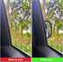 Back Passenger Rear View Mirror, Adjustable Blind Spot Mirror Wide-Angle Second Row Side View Auxiliary Mirror Stick on B-Pillar Car Exterior Acce...