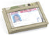 Dual Sided ID Holder. Minimalist Front Pocket. Purse Wallet. Slim. Hook n Loop. USA Made (Multi-Cam)...