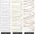 Flutesan 9 Rolls Jewelry Wire for Jewelry Making 20, 24, 26 Gauge Tarnish Resistant Jewelry Beading Wire for Jewelry Supplies and Crafts Copper Wi...
