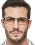 OCCI CHIARI Blue Light Blocking Glasses for Men Metal Frame Eyeglasses Men's Computer Glasses Clear Lense...