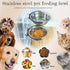Dog Bowls Crate Water Bowl Kennel Hanging Cage Food Water Bowl Non-Spill Stainless Steel Metal Mountable Feeder Dish for Puppy Bunny Cats Pets Att...