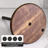 Paper Towel Holder Countertop with Real Wood Round Base, Farmhouse Paper Towel Holder Stand for Kitchen Roll Organize, Wooden Paper Towel Holder f...