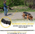 Heavy Duty Bungee Dog Leash 6 ft - 7.5 ft for Large and Medium Dogs | No Pull, Reflective, Tactical Dog Leash | Soft Neoprene Padded Double Handle...