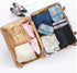 MRSP 3 sets makeup bag+Double Sided Cosmetic Mirror travel small cosmetic case portable with multifunctional waterproof Organizer bag for women St...