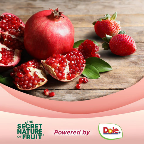 The Secret Nature of Fruit Beauty Chews, Real Fruit Powered Vitamin Chews with Vitamins A & E, Biotin, CoQ10, Strawberry & Pomegranate for Healthy...