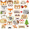 35 PCS Woodland Animal Photo Booth Props Wild One Camping Forest Theme Party Favors Decorations for Woodland Creatures Baby Shower Birthday Party ...