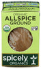 Spicely Organic Allspice Powder 0.45 Ounce ecoBox Certified Gluten-Free...