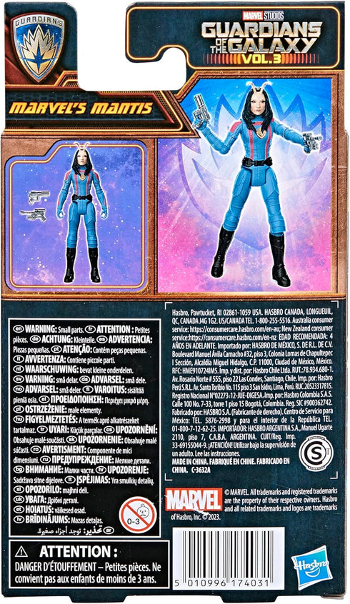 Marvel Studios’ Guardians of The Galaxy Vol. 3 Mantis Action Figure, Epic Hero Series, Super Hero Toys for Kids Ages 4 and Up, Toys...
