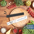 magnetic knife holder for wall—with 2 hooks, No Drilling 10 Inch black knife magnetic strip, Powerful knife magnet rack, include Adhesive Tape and...