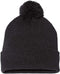 Sportsman Blank 12" Pom Knit Heather-Charcoal...