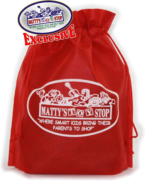 Toysmith Road Trip Bingo Cards Red, Blue, Green & Orange Gift Set Travel Bundle with Bonus Matty's Toy Stop Storage Bag - 4 Pack...