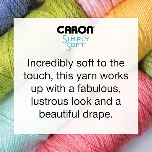 Caron Simply Soft Woodland Heather Yarn - 3 Pack of 141g/5oz - Acrylic - 4 Medium (Worsted) - 250 Yards - Knitting, Crocheting & Crafts......