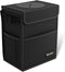 K KNODEL 2 Gallon Black Leak-Proof Waterproof Car Trash Can with Lid...
