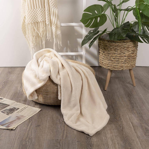 NANPIPER Baby Blankets, Super Soft Fleece Fuzzy Blanket for Toddler, Luxury Cozy Lightweight Microfiber Plush Blanket-Throw Size 30"x40",Beige...