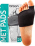 Brison Metatarsal Pads for Women and Men Ball of Foot Cushion - Gel Sleeves Cushions Pad - Fabric Soft Socks for Supports Feet Pain Relief - 2 Pai...