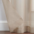 Pairs to Go Victoria Voile Modern Sheer Rod Pocket Window Curtains for Living Room (2 Panels), 59 in x 95 in, Taupe...
