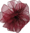 Offray Wired Edge Encore Sheer Craft Ribbon, 2-1/2-Inch Wide by 25-Yard Spool, Burgundy...