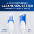 Oral-B Pulsar Battery Toothbrush with Charcoal Infused Bristles, Soft, 2 Count...