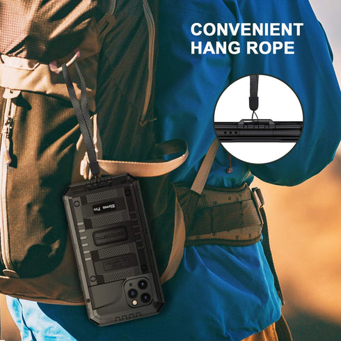 seacosmo Waterproof Case for iPhone 11 Pro, Strong Dust-Proof with Built-in Screen Protector Drop Protection Shock Absorption Case Cover for iPhon...