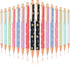 Jutom 16Pcs Fancy Pens for Women Glitter Ballpoint Pens Pretty Cute Sparkly Pen Metal Retractable Writing Pen Black Ink Medium Point 1.0 mm Journa...