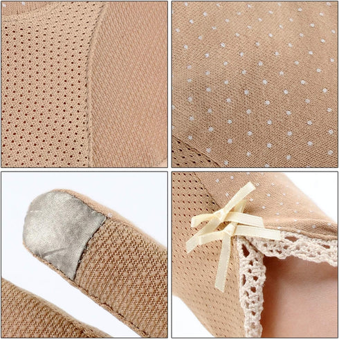 4 Pairs Summer Women Dots Sun Uv Protection Gloves Cotton Lace Anti-skid Driving Gloves...