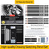 PANDAFLY Drawing Sketching Pencil Set, 22 Piece Pro Art Pencil Kit - Graphite Pencils (12B-2H), Black and White Charcoal Pencils, Charcoal Sticks,...