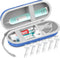 Electric Toothbrush Travel Case, Hard Storage Bag with Electric Toothbrush Caps...