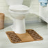 Popular Bath Contour Bath Rug, Spindle Collection, 23" x 10.5", Gold...