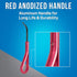 Jonard JIC-287 Cable Lacing Needle with Red Anodized Aluminum Handle, 5-3/4" Length...
