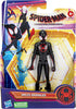 Marvel Spider-Man Across The Spider-Verse Miles Morales, 6-Inch-Scale Action Figure with Web Accessory, Toys for Kids Ages 4 and Up...