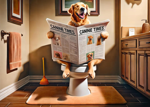 Rocorose Jigsaw Puzzles 1000 Pieces, HD Quality Adults Puzzle Games of Funny Dog with Exquisite Poster, Challenging Animal Puzzles for Family Game...