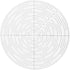 Fulton 10" Round Center Finder Compass Clear Acrylic for Drawing Circles, Lathe Work and Woodturners. Ideal For Locating Center on Logs and Genera...