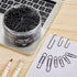 500pcs Paper Clips Assorted Sizes, Small, Medium and Large?1.1inch, 1.3inch and 2inch) Paper Clips, Vinyl Coated Paperclips for Office, School, Ho...