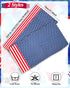 Tarpop 2 Pcs American Flag Patriotic Scarf Chiffon US Flag Scarf Long 4th of July Scarf Flag Shawl Independence Day(Bright Style)...